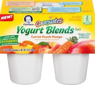 Yogurt blends snack