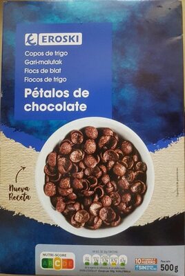 Pétalos de chocolate